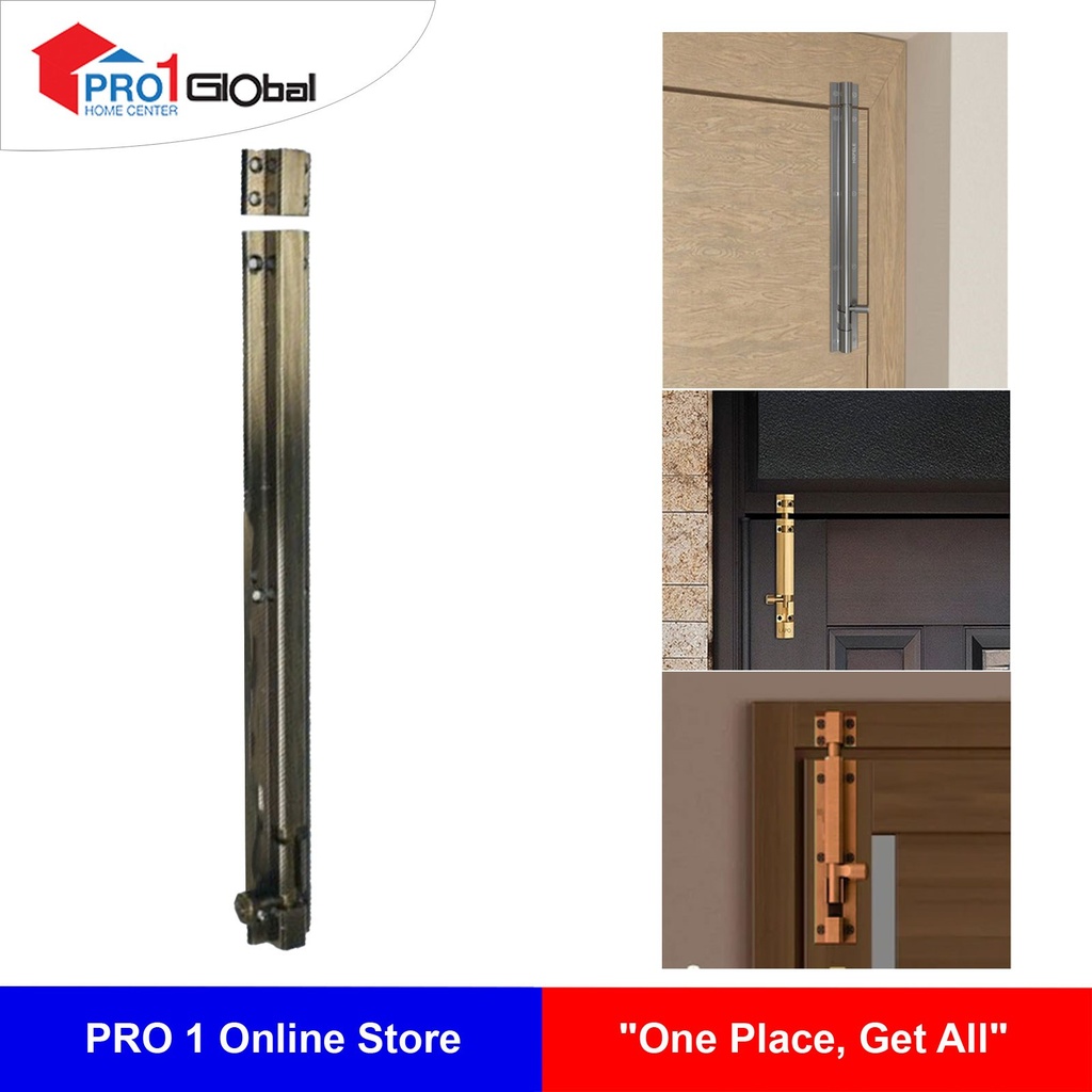 N.L Alu Flat Bolt 12 inch AB (Thick)