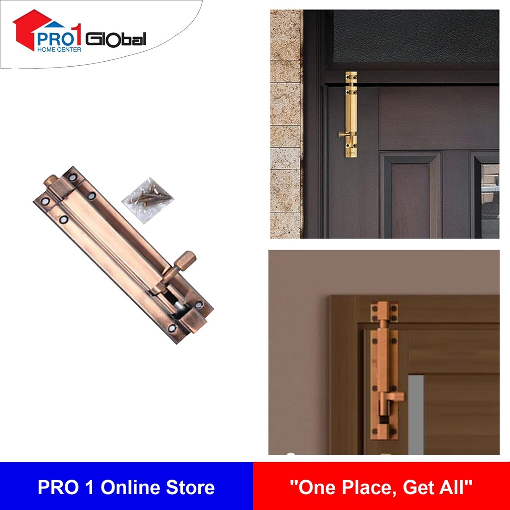 Golden Hill Alu Door Bolt 4in (AC)