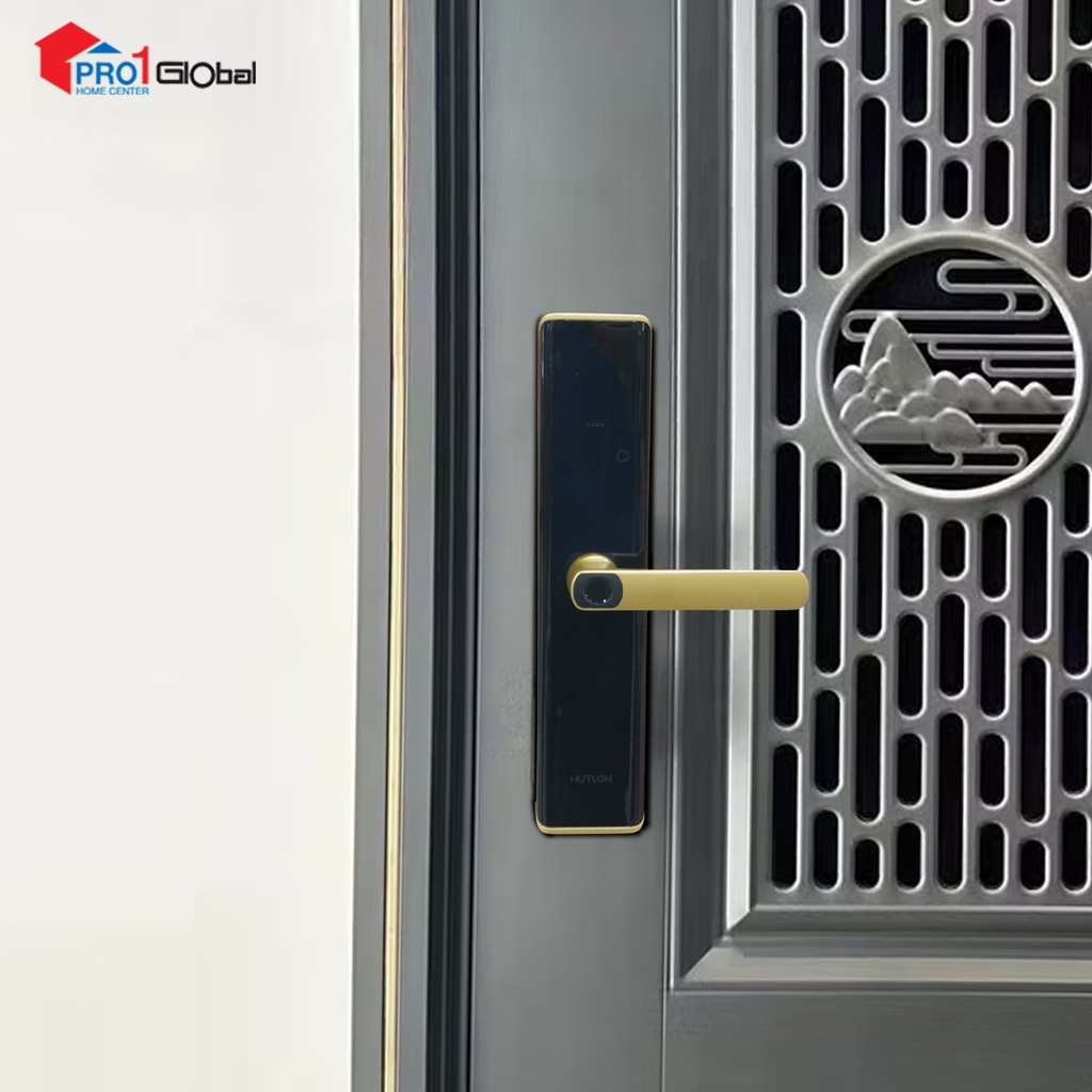 Hutlon Smart Digital Lock A19 (Gold)