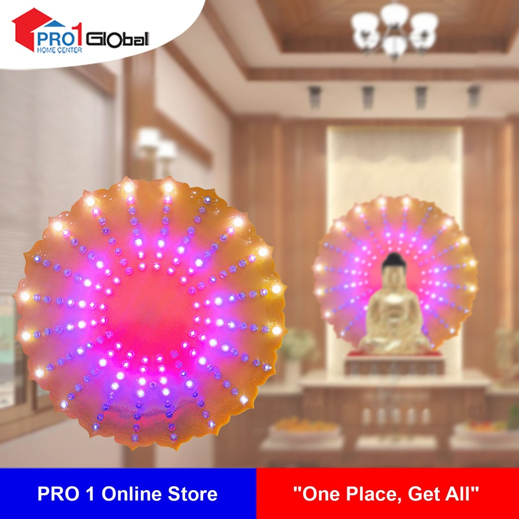 Buddha Halo Light 8in Digital (Full LED)