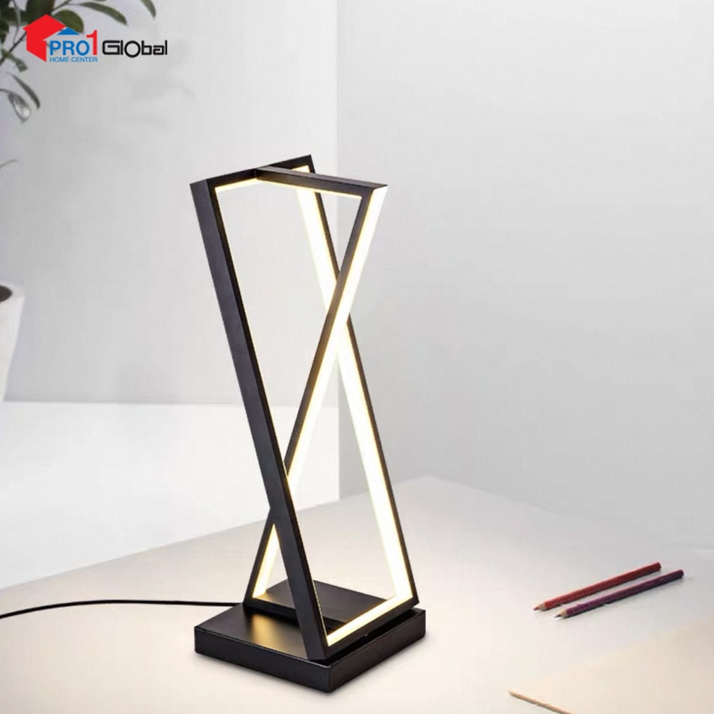 AGLOW LED Table Lamp T51006 (Black)