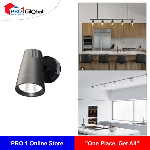 Ganva LED COB Surface Mounted Spot Light Light 30W 6000K GW1D28 BK