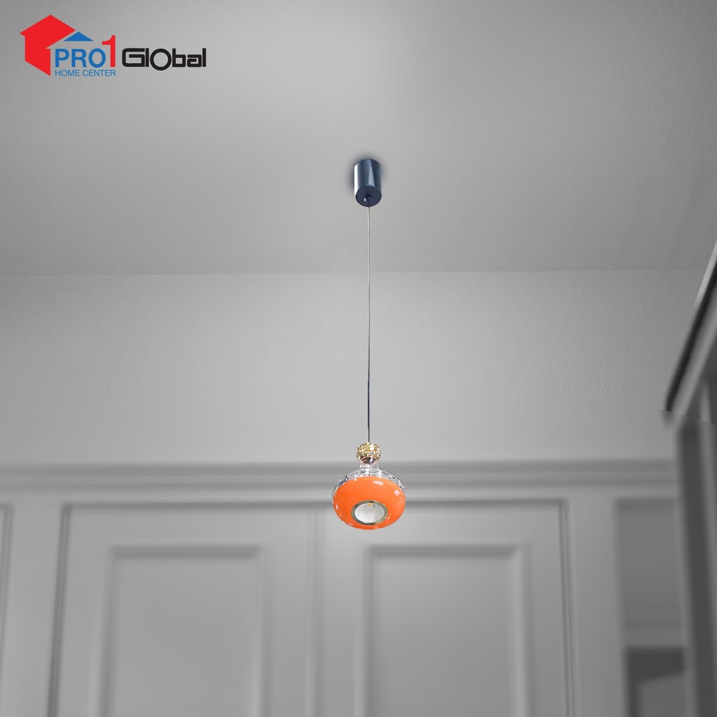 GANVA Led Pendant Lamp 8701/1 12W 3000K (Orange)