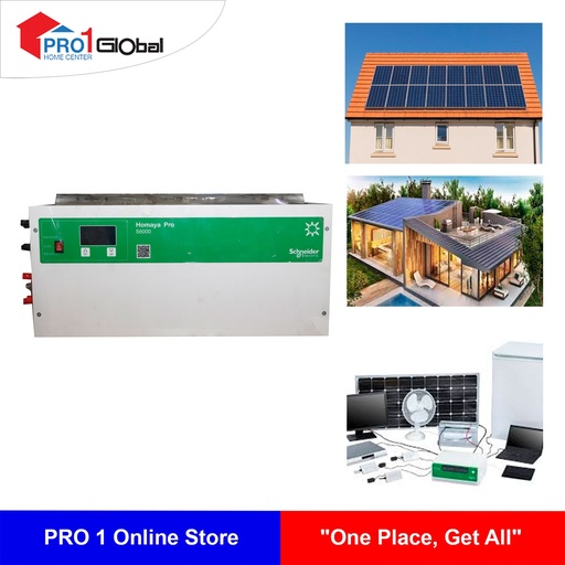Schneider Homaya Pro Solar Off-Grid Inverter AEH-SP01-S6000 6KW 48V