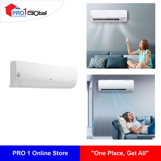 LG Air Conditioner S3NQ12JA3AG (1.5Hp,Dual Cool Inverter,R32)
