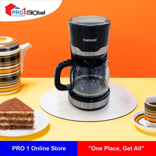 CORNELL Coffee Maker CCM-E121BK(1.5Lit,1000W)