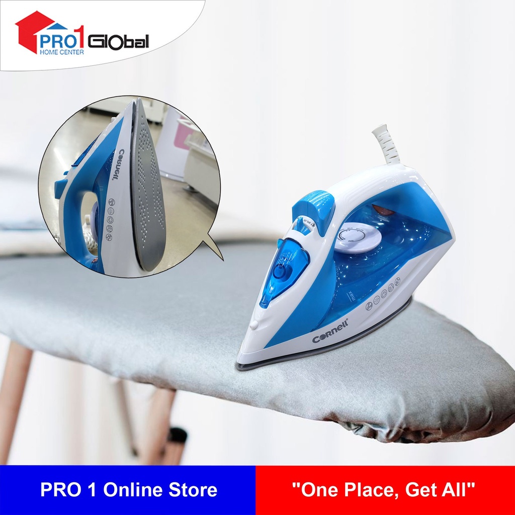 CORNELL Steam Iron CSI-S1601S(1600W,Non-Stick)
