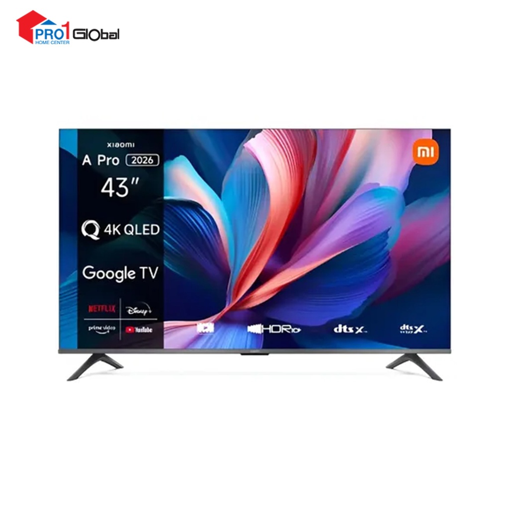 XIAOMI Q LED TV A PRO L43MB-APSEA(43in,4K Google TV)