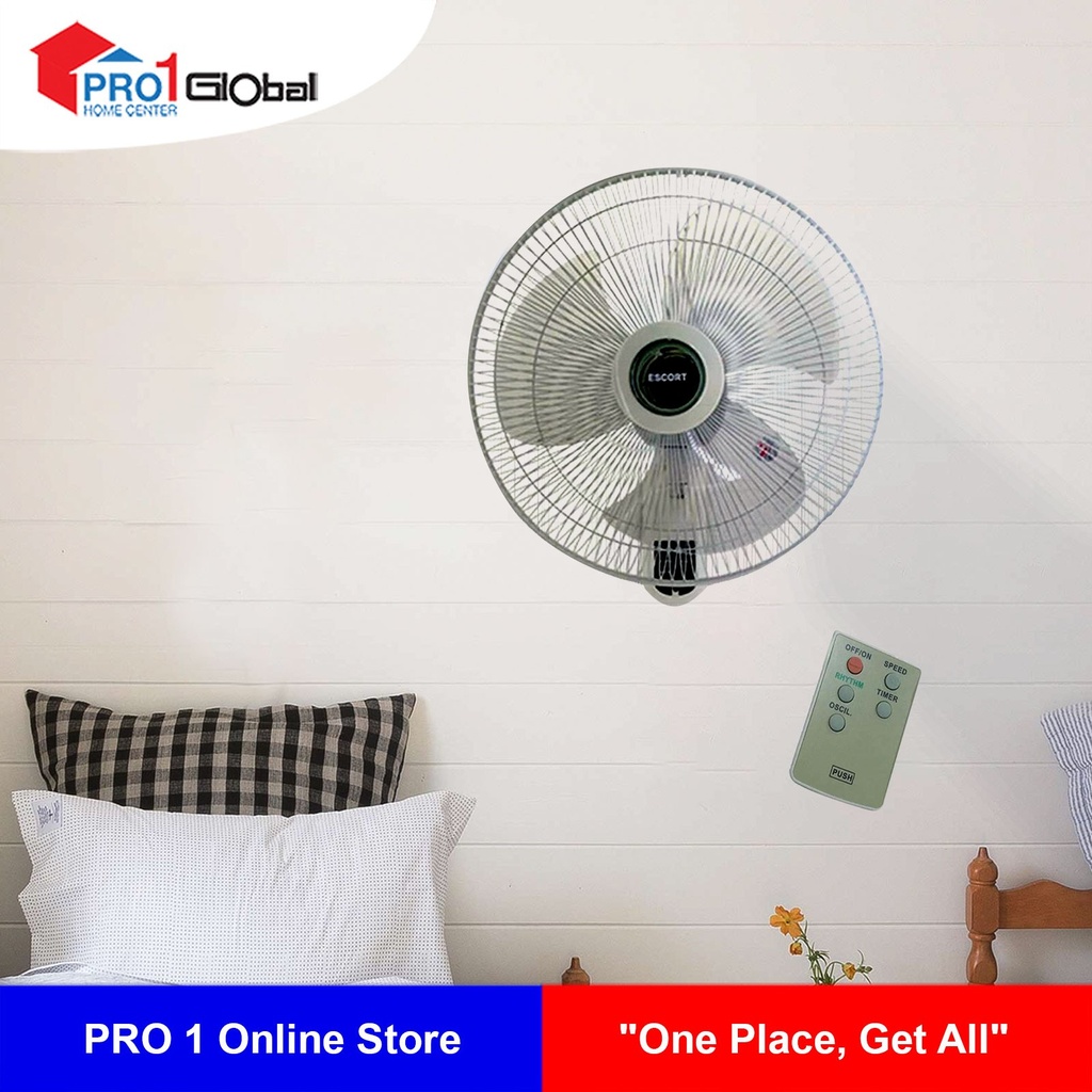 Escort Wall Fan FEW-16R (16 Inch/Remote)