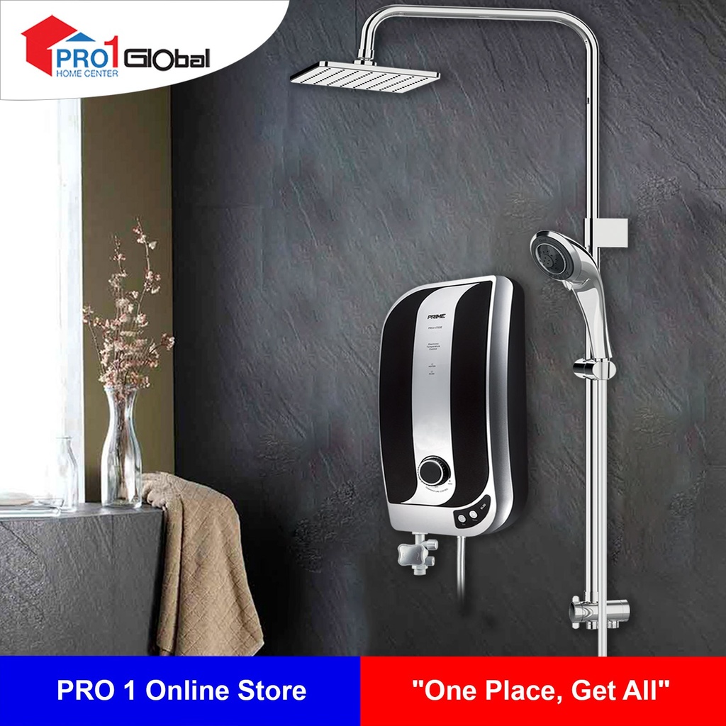 PRIME Instant Water Heater PRM I700E-SL (Without Pump, Rain Shower)