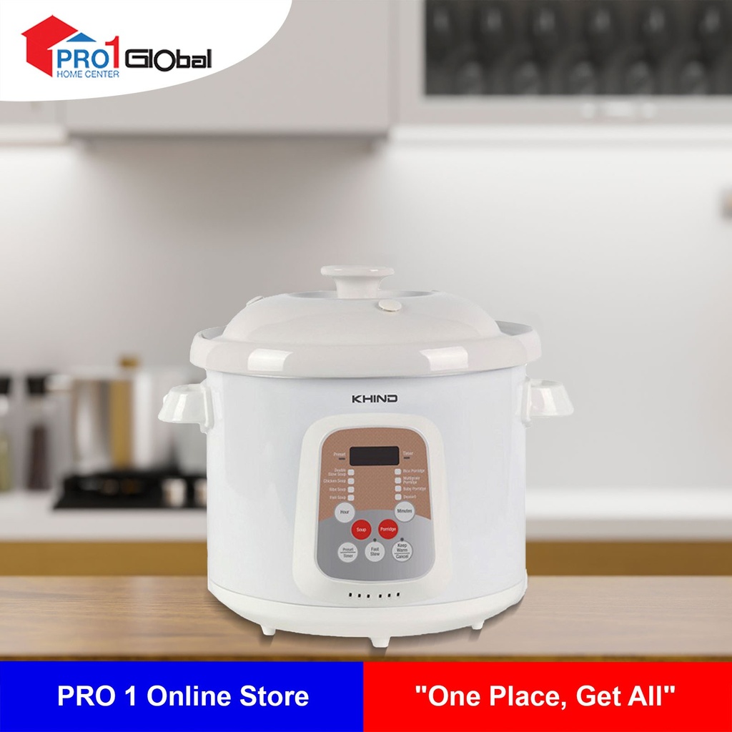 KHIND Slow Cooker SC 399(4Lit,255W)