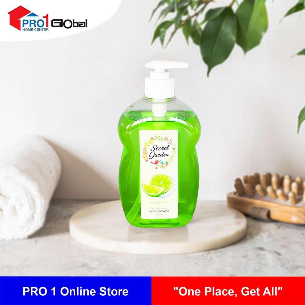 AP Secret garden Anti-Bac Handwash Lime (Pump) 500ml