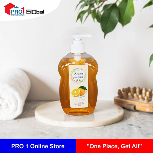 AP Secret garden Anti-Bac Handwash Orange (Pump) 500ml