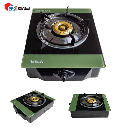 VELA Single Portable Gas Hob GK-GS011 (371x310x100)mm.