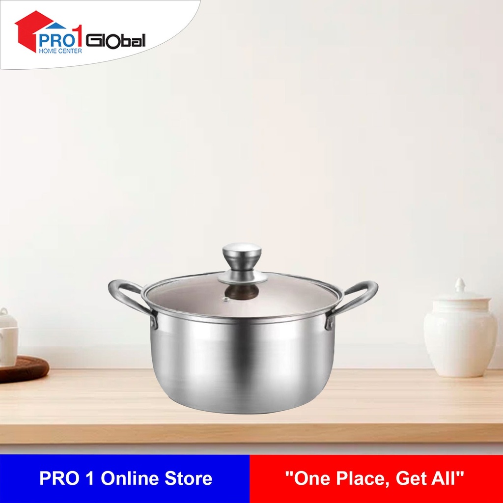 Cheffy Steel Pot LY4-2 (24x24x12.8)cm