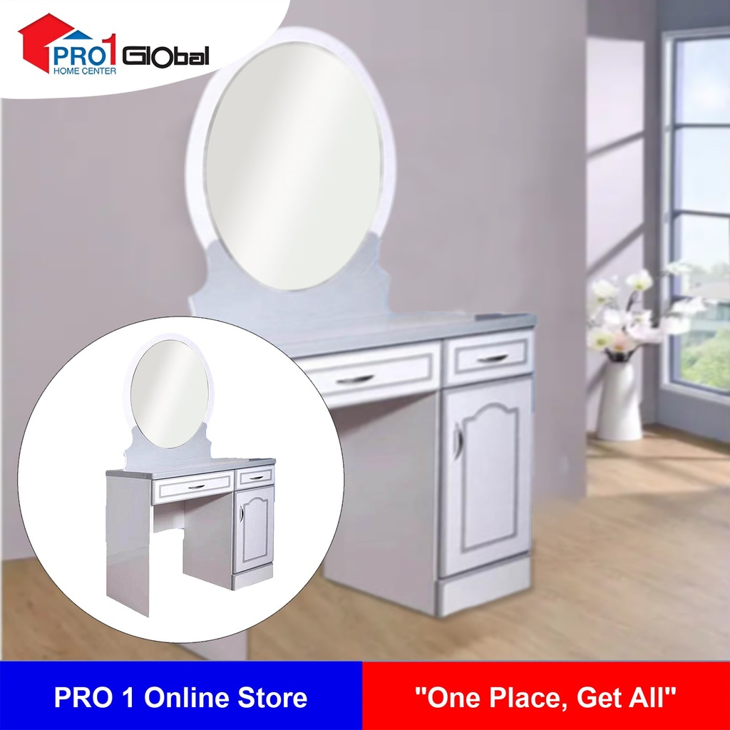 SH Gray & White Dressing Table GW-3333(760x420x1565mm)