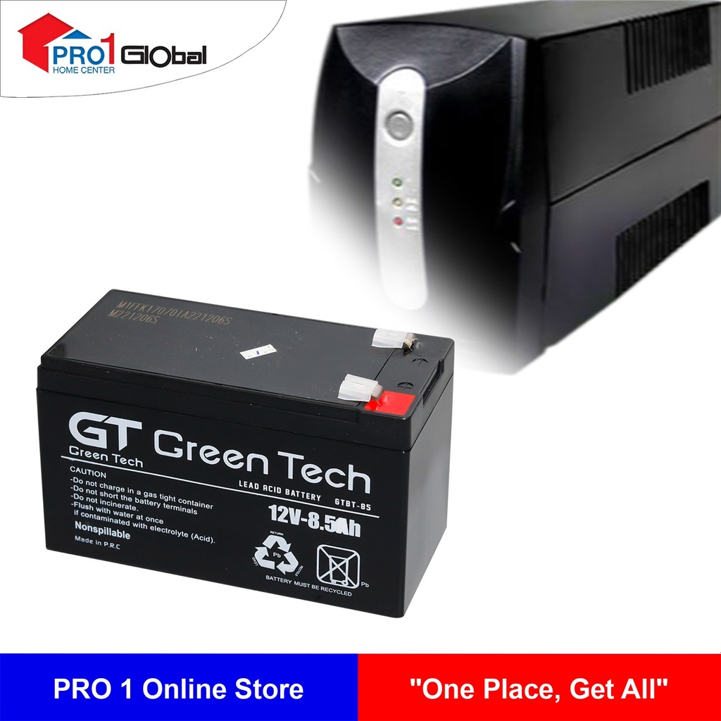 Green Tech UPS Battery GTBT-85 12V-8.5Ah