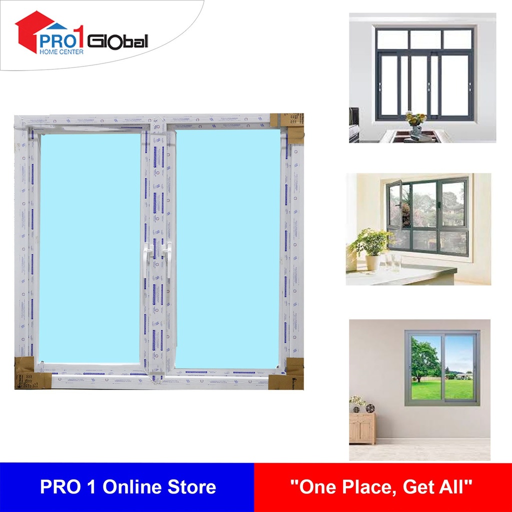 Aladdin UPVC Casement Window 80mm Frame (W4ft x H4ft)Sola Green