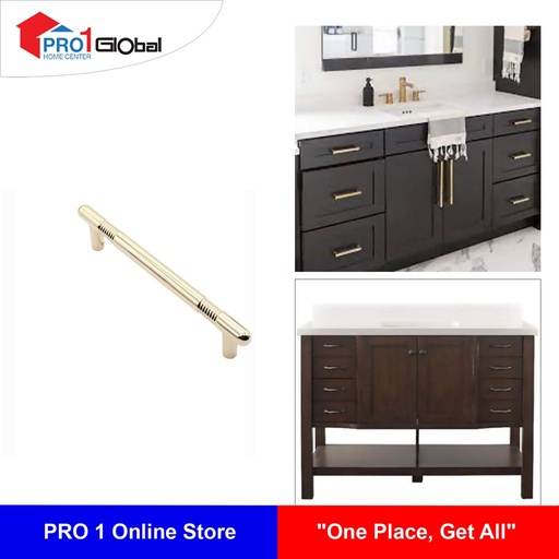 Tomos Door Handle T21-3 (Gold) [ASM]