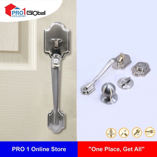 TORSTEN Entrance Handle Set 2002 SS [ASM]