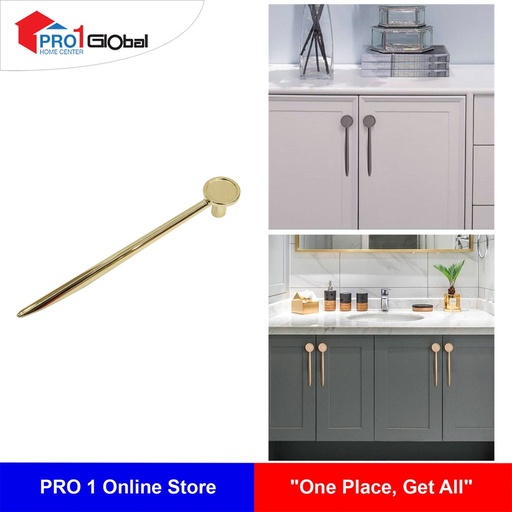 Tomos Drawer Handle LSA0023 Gold 128mm [ASM]
