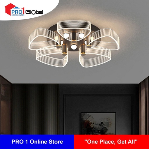 (Discon)AGLOW LED 3 colour Ceiling Lamp QF-XYH05 (60x60x10cm)