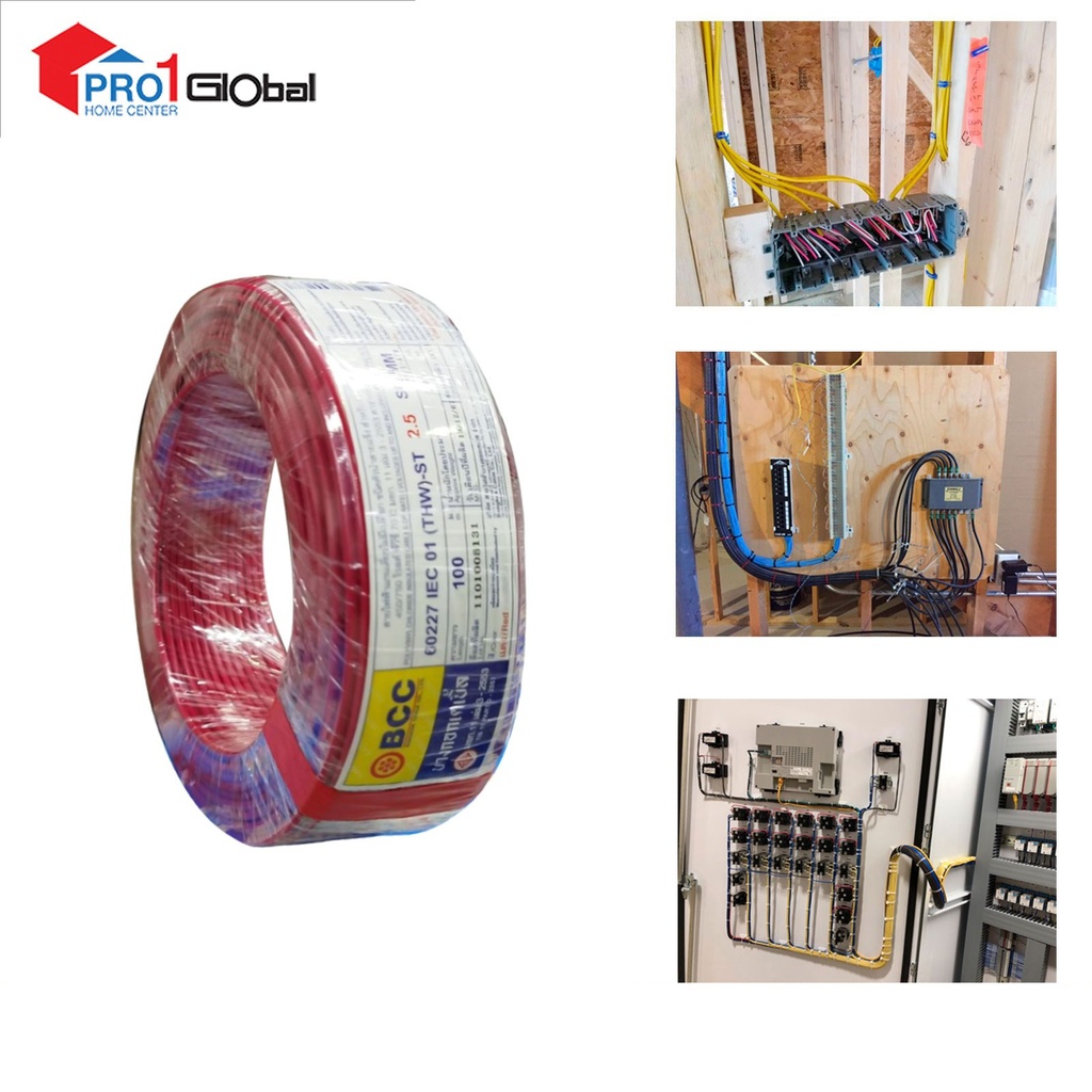 BCC-THW-IEC01-ST-1Cx2.5mm2 (50Meter) RE(Red)