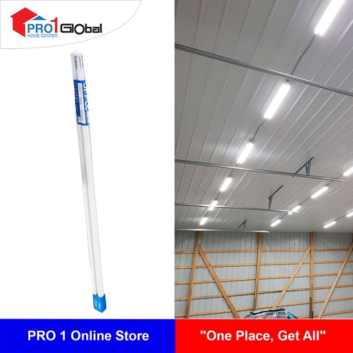 Opple-LED-U1-T8 Set1200mm-18W-6500K-Glass-CT