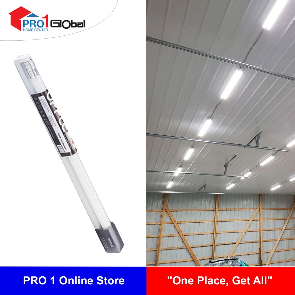 Opple-LED-U2-T8 Set-600mm-9W-6500K (2ft)