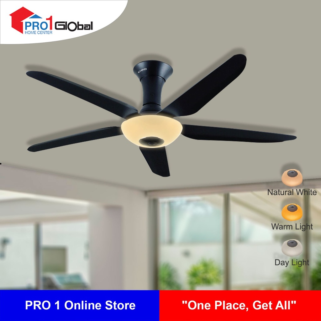 KHIND Ceiling Fan CF 5602RL (56In , 80W ,with Remote)(CM)