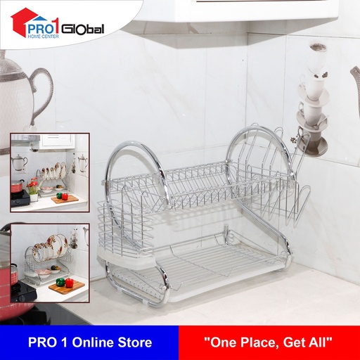 SM 2 Layer Dish Drainer J-802