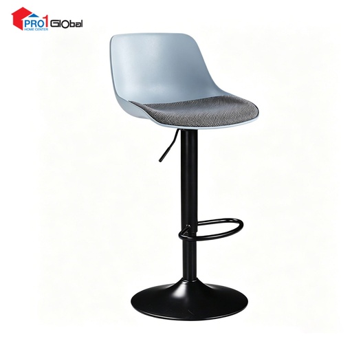 Homely Bar Chair BC666-3BU (43x44x151)cm (Blue)