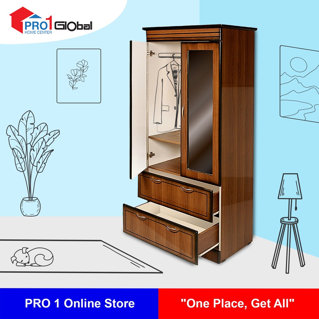 SH Painting Ward Robe PWR-8842 (810x520x1830) mm