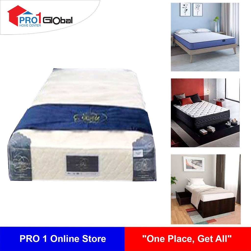 Cozy Delux Single Spring Mattress (3.5ftx6.5ftx9in)