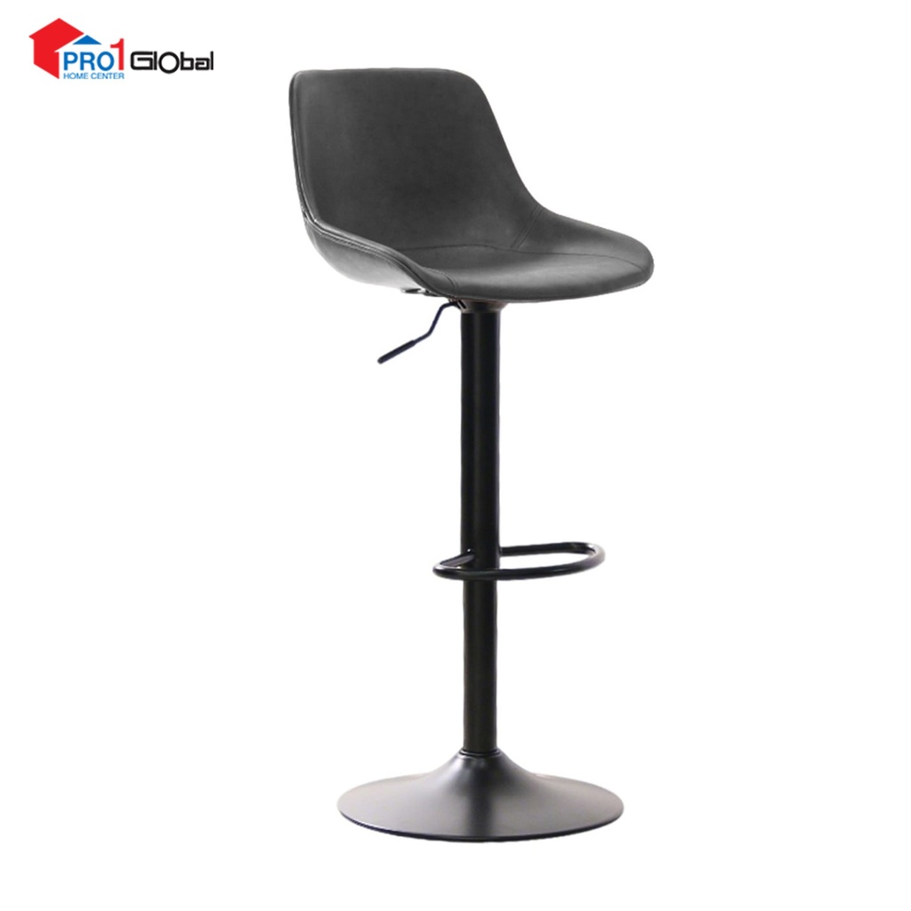 Homely Bar Chair BC666-7GY (44x45x106)cm (Grey)