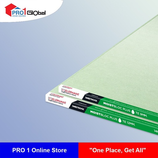 SCG Gypsum Board (4ft x 8ftx12mm)Green Moisture Bloc