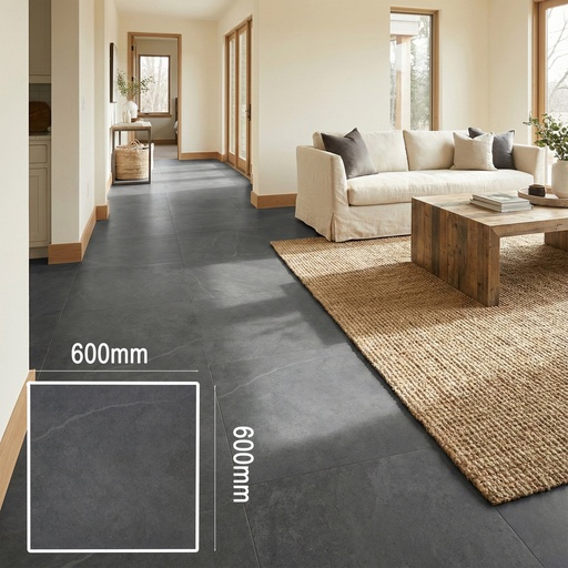 Marcopolo Glazed Porcelain ZF6655S Pietra (600X600)mm