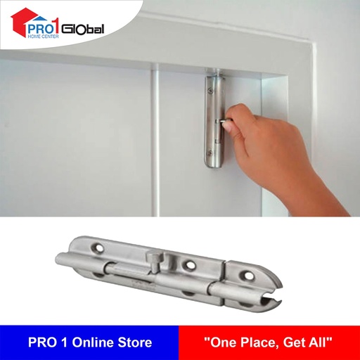 HAFELE Door Bolt 489.71.300 118MM ST ST MATT [ASM]