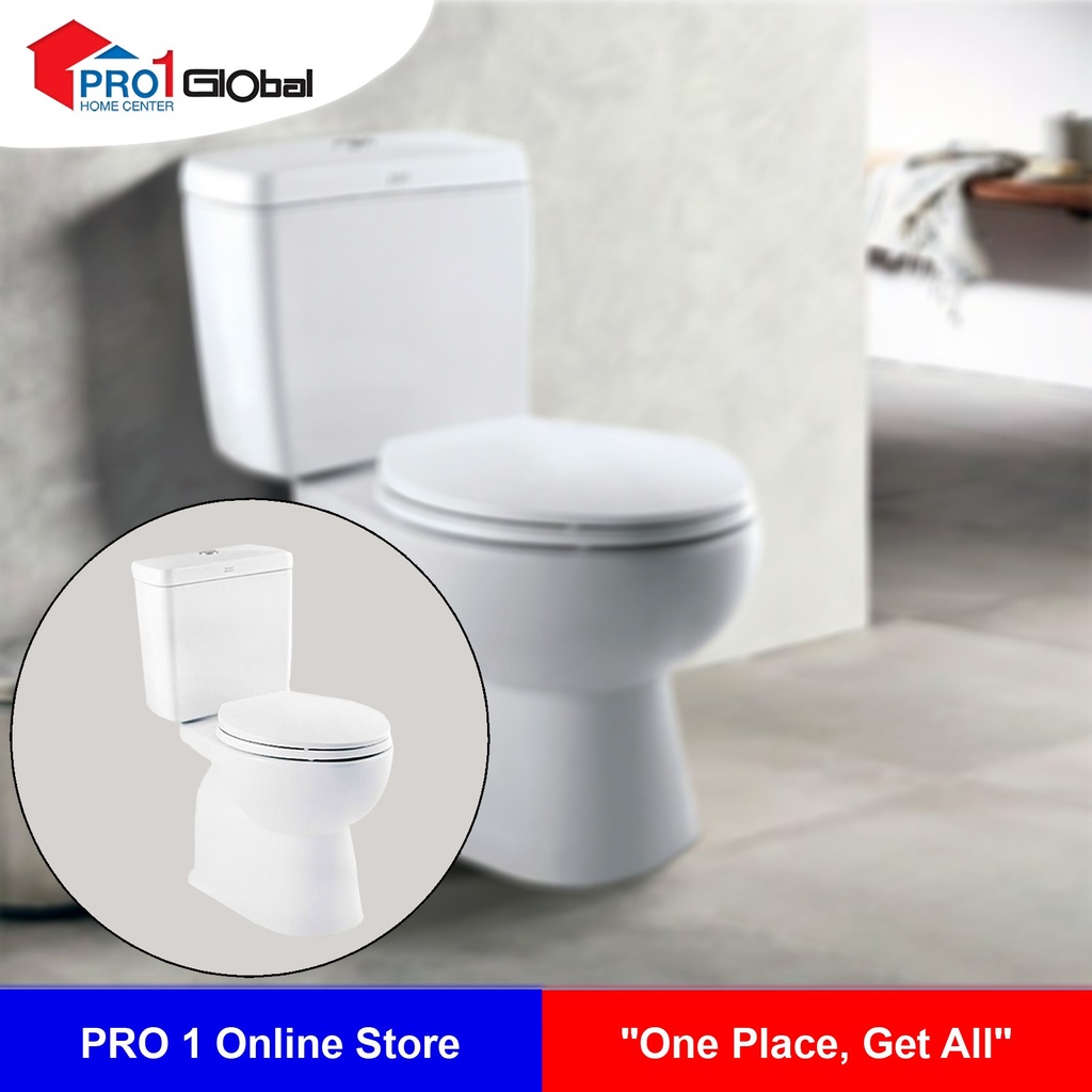 American Standard Two Piece Toilet S-trap TF2793SCW