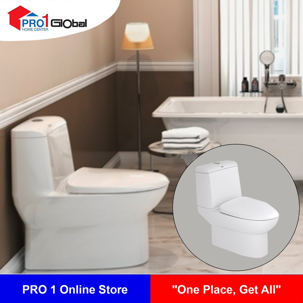 AMERICAN STANDARD Two Piece Toilet P/S Trap TF-2327SC