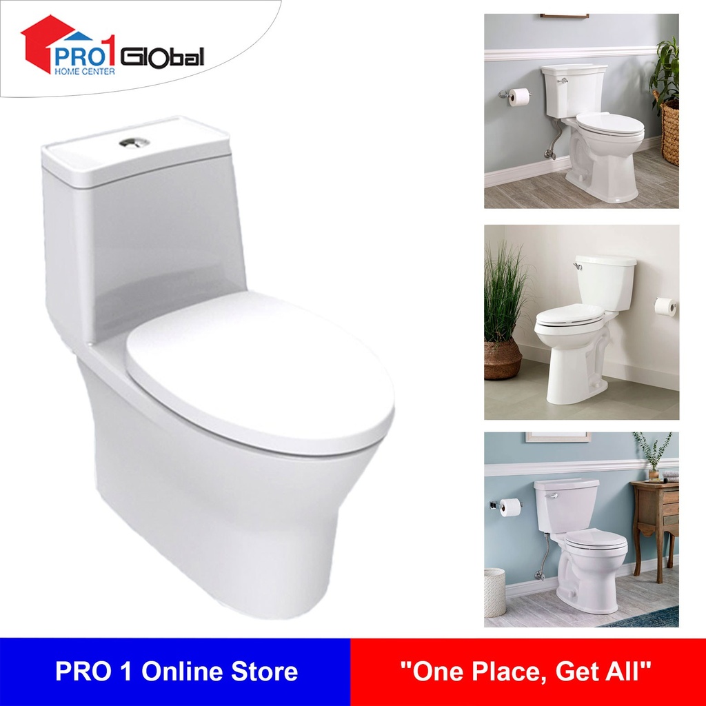 (Discon) AMERICAN STANDARD One Piece Toilet S-Trap TF-2530