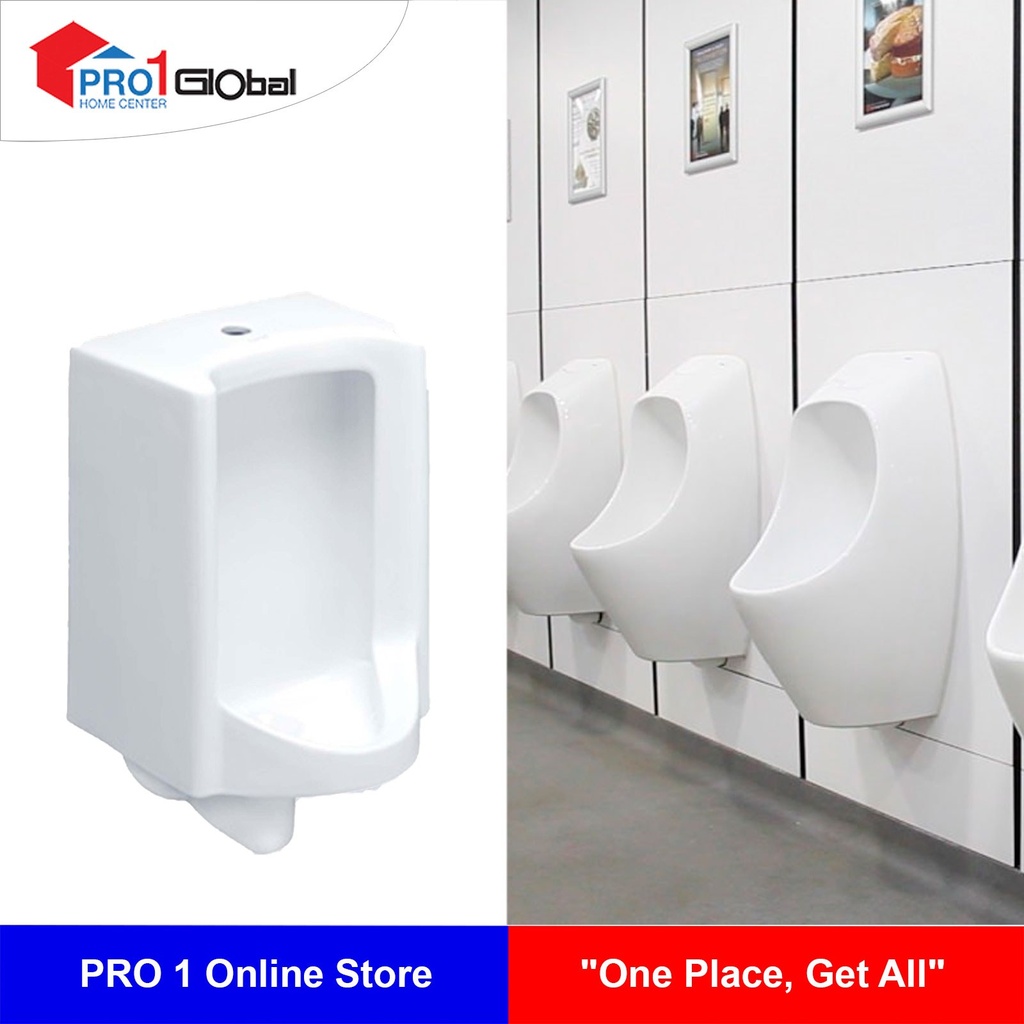 COTTO Urinal NATASHA P-Trap C-313(330x315x600)mm WH