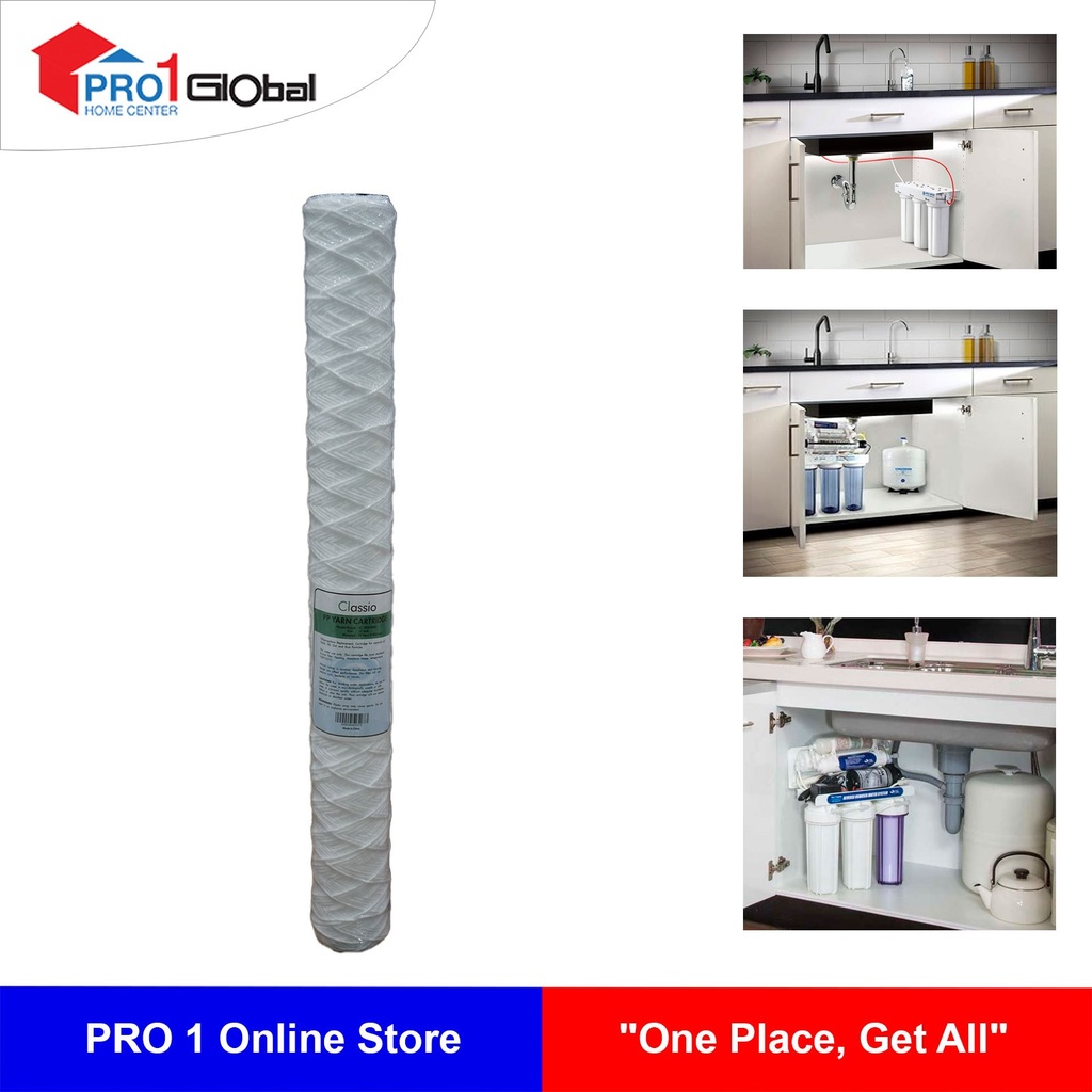 Classio 5Micron Water Filter(20In, PP Yarn)