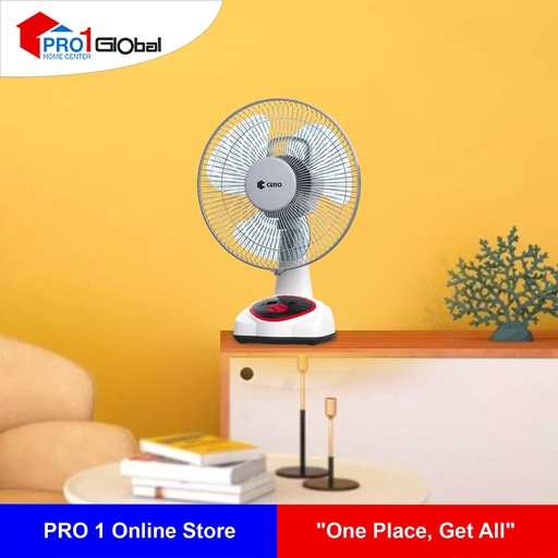 CENO Rechargeable Table Fan KN-6912S(12In)