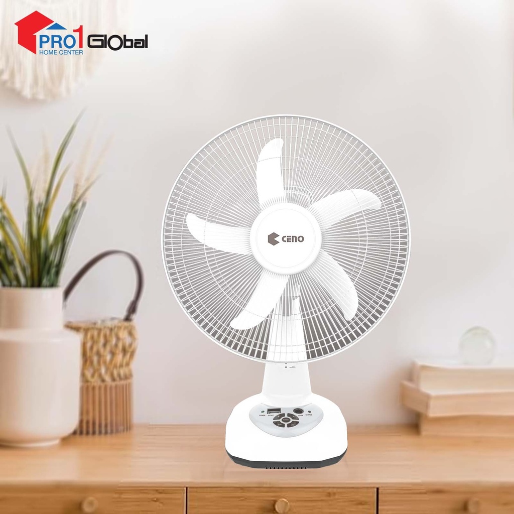 CENO Rechargeable Table Fan KN-5914S(14in)