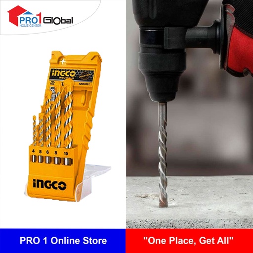 INGCO Masonry Drill Bit Set AKD3051 (5PCS)